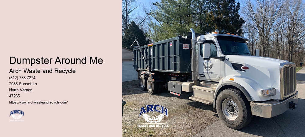 Arch Waste And Recycle Dumpster Rental North Vernon