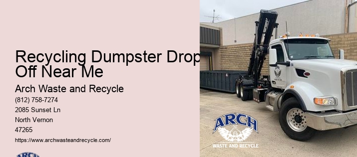 Dumpster And Recycling